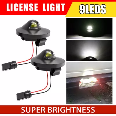 $9.57 • Buy For Ford F150 F250 F350 LED License Plate Light Rear Bumper Tag Assembly Lamp 2x