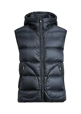 Ralph Lauren Purple Label Mackay 730 Down Hooded Puffer Vest Jacket LARGE NWT • $488.75