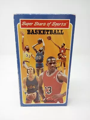 Super Stars Of Sports Basketball VHS Vintage Michael Jordan NBA Video (1992)  • $10.99