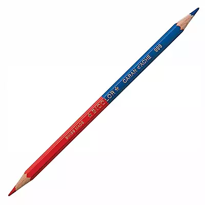 Caran D'Ache Prismalo Bicolour 2 End Pencil Red & Blue • £4.29