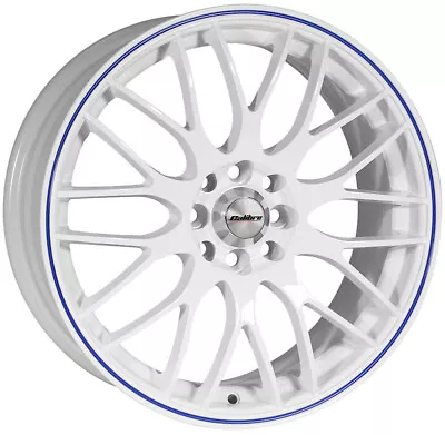 Alloy Wheels 15  Calibre Motion White For Mazda 2 [Mk1] 02-07 • $608.58