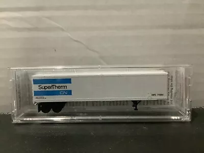 Canadian National N Scale MicroTrains 48' SuperTherm Piggyback Trailer-MINT • $17.95