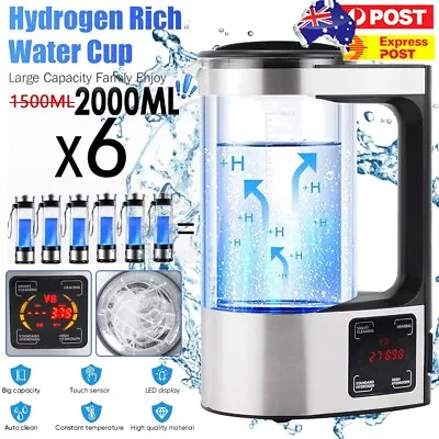 Kangen Water Electric Kettle Hydrogen Water Filter Ionizer Generator Machine AU • $88.99