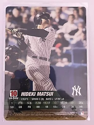 2004 MLB Showdown - #230 Hideki Matsui - LF/RF - New York Yankees • $1.29
