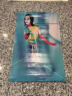 1999 SATAN's BAKE SALE MARILYN MANSON WINTERLAND CELLOPHANE POSTER RARE 🔥🔥 • $125.99