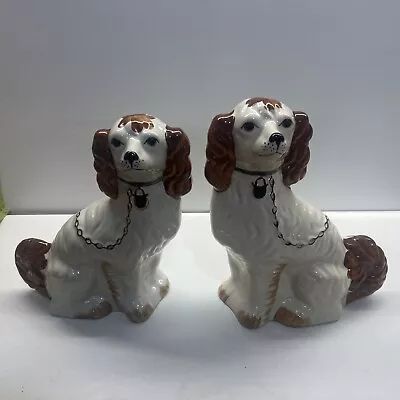 Wally Dug Spaniels Fireplace Dogs Antique Scottish • £35.99