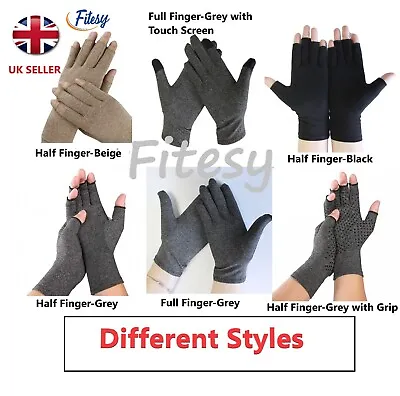 £6.42 • Buy Anti Arthritis Gloves Pain Relief Arthritis Finger Compression Hand Support UK