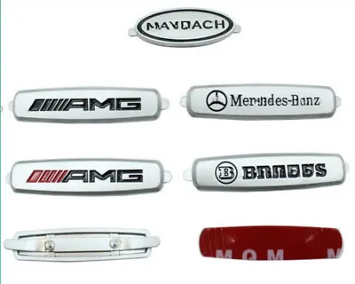 2 X Fit Car AMG Logo Metal Emblems Front Seat Tuning Badges Sticker • $12.99