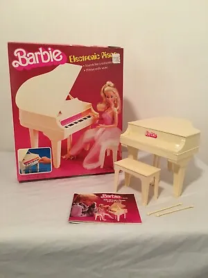 Vintage Barbie Electronic Piano 5085 Mattel 1981 NIB Grand Music Super Star Era • $79