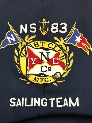 Nautica Yacht Club Sailing Team Vintage Crew Neck Sweater Pullover X-Large • $29.99