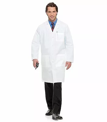 Landau Men's 41  Long White Lab Coat - 3145 • $35.98