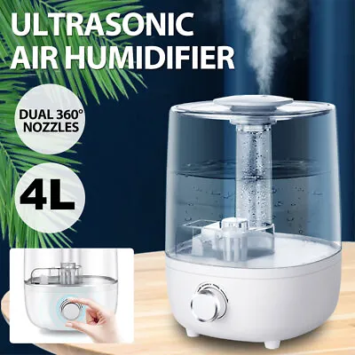 4L Humidifier Ultrasonic Aroma Air Humidifier Aromatherapy Diffuser Cool Mist OZ • $41.95