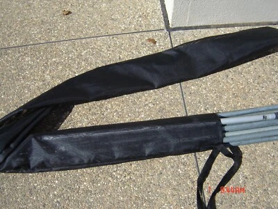 Tent Pole Bag Vinyl Bottom Holds 14 Poles 2.5metre • $24.50