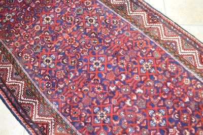 $416.25 • Buy 3'6 X 10 Allover Vintage S Antique Handmade Wool Runner Rug Oriental Carpet 4x10