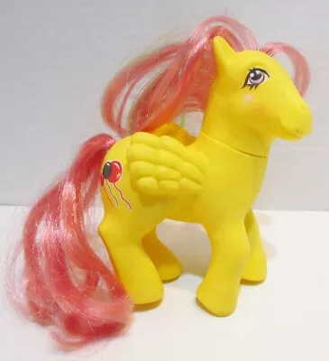 My Little Pony G1 Magic Message Ponies Floater Yellow Pegasus 1985 Hasbro Mlp • $9.99