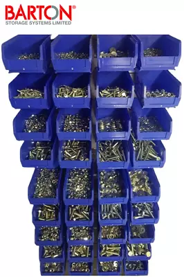 4000 Piece Unc 1/4 - 5/8 Nut + Bolt + Washer Workshop Assortment - Lin Bins • £524.95