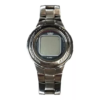 Casio Edifice EFD-105 Stainless Steel Watch | Water Resistant 10bar | For Parts • $88.79