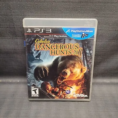 Cabela's Dangerous Hunts 2011 (Sony PlayStation 3 2010) Video Game • $5.50