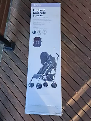 Anko Layback Umbrella Stroller • $55