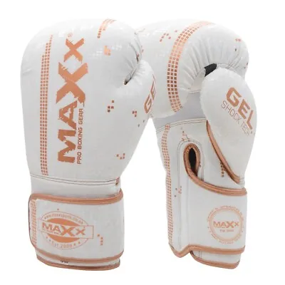 Maxx VANTA Copper Pixel Boxing Gloves Range Leather Glove Training  04oz/16oz • £15.99