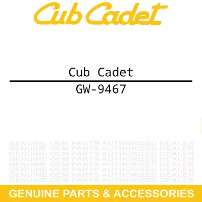 MTD GW-9467 Plug For Troy-Bilt Pony ES Horse Mini VIII VII VI V E666M 9467 • $10.95