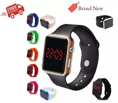 $9.49 • Buy LED Digital Screen Wrist Sport Watch For Men Women Kids Unisex Boys Girls Kids