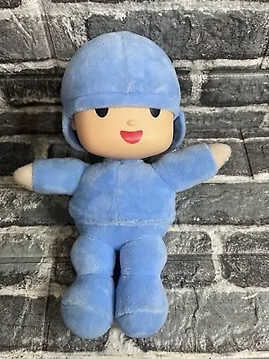 Pocoyo Plush Stuffed Figure Doll Blue Boy Washable Face 2010 Original TV Cartoon • $20.49