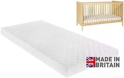 Baby Cot Toddler Mattress Child Mattress - All Sizes In Stock! - Made In The Uk! • £39.99