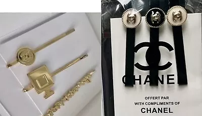 2 Sets Chanel Beauty Hair Clip &  Hairpin / Chanel Accessories VIP Gift • £125