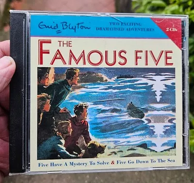 2 Disc CD Audio Book - Enid Blyton - The Famous Five • £2.99
