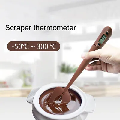 £13.09 • Buy Kitchen Professional Spatula Thermometer For Chocolate Creams Sauces Syrups