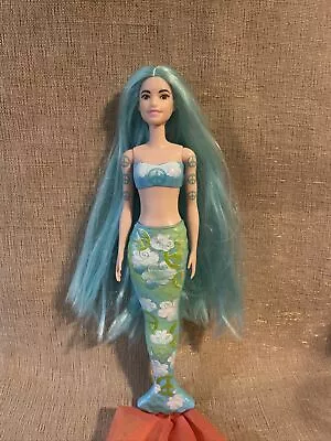 Barbie Color Reveal Mermaid Teal Peace • $12.95