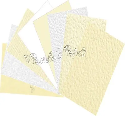 A4 Textured & Smooth Paper 100-120gsm - Choose Colour And Pack Size Free P&P • £0.99