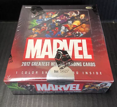 2012 Marvel Greatest Heroes Sealed Hobby Box /8000 Rare New Sketch Card • $799.99