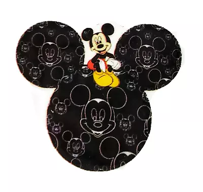 6PC Mickey Mouse Flatback Cupcake Toppers Crafts Gift Decorations Hair Bows • $7.59