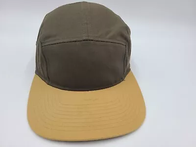 Blank Plain 5 Panel Snap Adjustable Hat Cap Skate Surf Dad Men Women Green Beige • $14.99