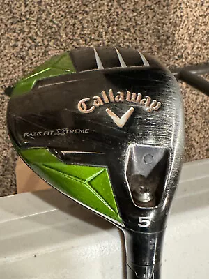 Preown / Rh / Callaway Razr Fit Xtreme / 5 W / Aldila Trinity F-75 S / New Grip • $49.99