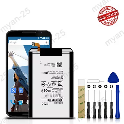 For Google Motorola Nexus 6 XT1100 XT1103 Replacement Battery EZ30 SNN5953A • $12.99