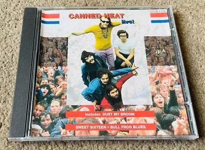 £4.49 • Buy Canned Heat – Live! (1993 Charly Records) RARE CD CDCD 1104