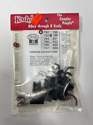 Kadee #799 G Scale Coupler Conversion - Large Offset Couplers • $4
