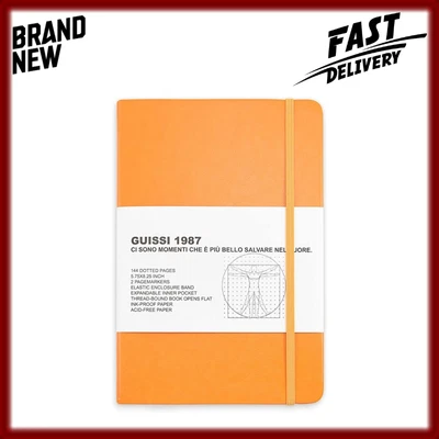 $21.99 • Buy Guissi Classic Dotted Grid Bullet Notebook Journal Dot Hard Cover A5 Premium 80G
