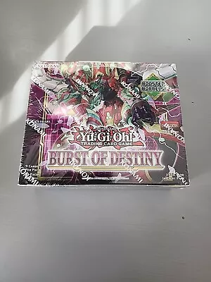 Yu-Gi-Oh! 1st Edition Yugioh Burst Of Destiny Booster Box Sealed • £33