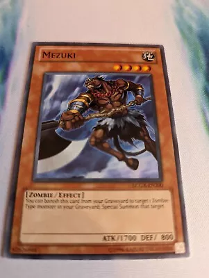 YuGiOh! Mezuki LCGX-EN200 • $4.14