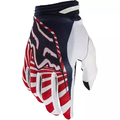 Fox Racing 180 Goat Dirt Bike Motocross Off-Road SXS ATV Navy Glove Adult Sizes • $20.99