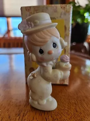 Precious Moments Clown Figurine. New Old Stock. Enesco Made In Thailand. Vintage • $15.99