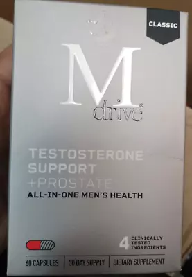 *Mdrive Classic Testosterone Booster For Men Healthy Prostate Exp 6/25 # 1755 • $18.98