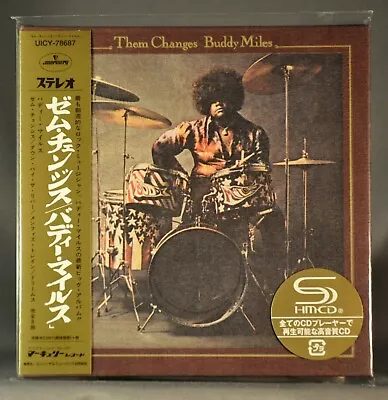 Buddy MILES Them Changes Orig. 2018 JAPAN Mini LP SHM-CD UICY-78687 1st Pressing • $49.99