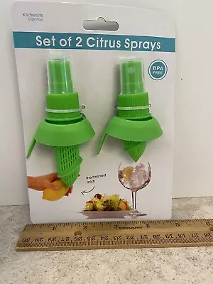 Kitchen Life Essentials  Silicone Citrus Sprayer Set Includes 2 Sizes New • $3.99