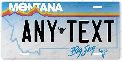 Vintage State License Plate Tag Any Text Custom Personalized Auto Car Bike ATV • $20.99