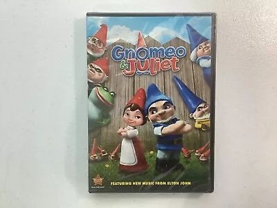 Gnomeo & Juliet DVD Sealed 2011 Touchstone G Emily Blunt James McAvoy Elton John • $8